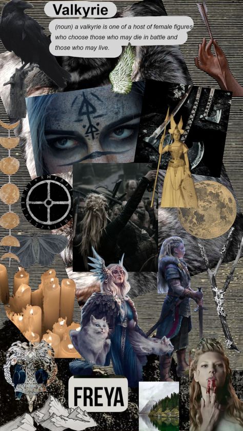 Norse Aesthetic Women, Freya Core Aesthetic, Asatru Wallpaper, Norse Mythology Wallpaper, Freyja Aesthetic, Lady Freyja, Nordic Paganism, Freya Aesthetic, Nordic Sisterhood