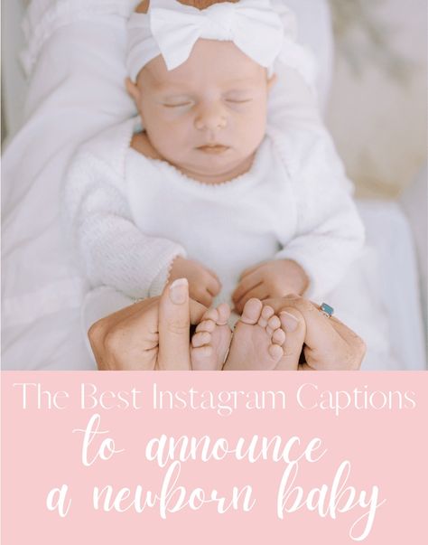 The Best Instagram Captions for a New Baby - JetsetChristina Classy Captions For Instagram, Baby Captions, Best Instagram Captions, Solo Travel Destinations, Good Instagram Captions, Bucket List Places, Beautiful Travel Destinations, Instagram Baby, Packing Lists