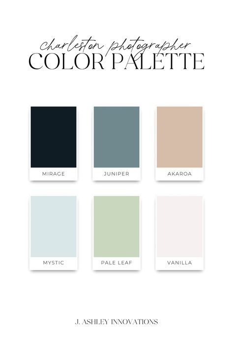 Blues And Green Color Palette, Blue Green Wedding Palette, Va Aesthetic, Blue And Green Wedding Colors, Color Palette Cool, Business Color Palette, Tan Wedding Colors, Charleston Green, Sage Color Palette