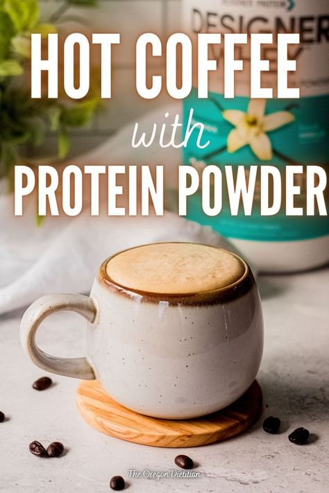 Coffee Protein Recipes, Pure Protein Powder Recipes, Vegan Protein Coffee, Plexus Protein Powder Recipes, Protein Powder Recipes Drinks, Chocolate Protein Powder Drink Recipes, Drinks To Make With Vanilla Protein Powder, Uses For Vanilla Protein Powder, Orgain Keto Collagen Protein Powder Recipes