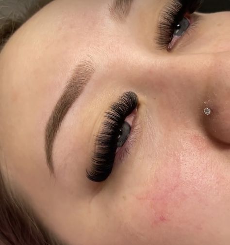 Short But Full Lash Extensions, Short Mega Volume Lashes, Russian Lashes Eyelash Extensions, Eyelash Extensions Full Volume, Megavolume Lash Extensions, Volume Doll Eyelash Extensions, Short Volume Lashes, Short Volume Lash Extensions, Doll Eye Volume Lash Extensions