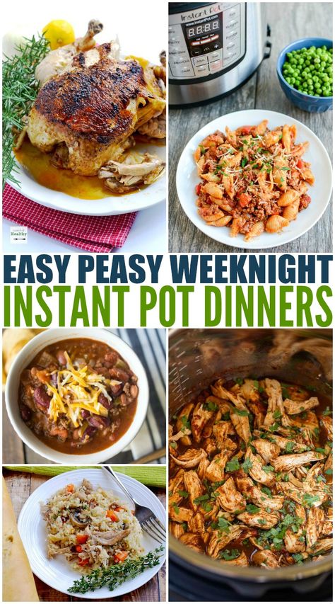 Easy Peasy Weeknight Instant Pot Dinners - Midlife Boulevard Filter Recipes, Instant Pot Dinners, Instant Pot Dump, Dump Dinners, Pot Dinners, One Pot Dinners, Dump Meals, Healthy Instant Pot Recipes, Keto Paleo