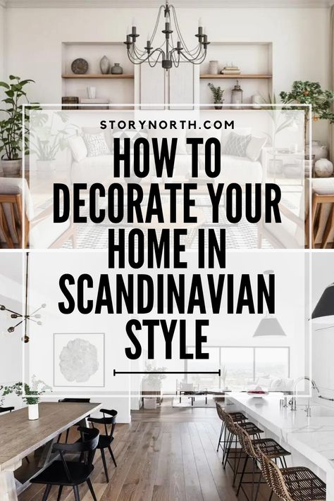 Embrace the Nordic design philosophy with these simple yet elegant decorating ideas. From neutral color schemes to cozy textures, discover the key elements of Scandinavian-inspired home decor. #ScandinavianStyle #HomeDecor #Minimalism #LivingRoomInspo #HomeInspo Nordic Country Style, Swedish Decor Living Room, Scandinavian Farmhouse Style Interior Design, Farmhouse Scandanavian Interiors, Scandinavian Farmhouse Decor, Scandenevian Interior Design, Scandinavian Rustic Interior Design, Scandinavian Living Room Decor Ideas, Scandinavian Decor Ideas