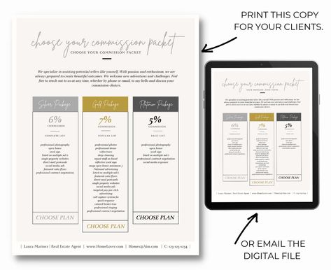 Excited to share the latest addition to my #etsy shop: Listing Presentation, Real Estate Commission Sheets, Commission Sheet Template, Real Estate Marketing, Real Estate Canva, Realtor Flyer https://etsy.me/436Zmoi #beige #white #listingpresentation #realestatelisting Realtor Flyer, Commission Sheet, Realtor Flyers, Listing Presentation Real Estate, Marketing Real Estate, Listing Presentation, Sheet Template, Marketing Template, Real Estate Business