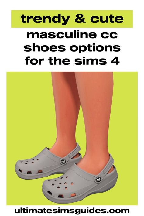 Shoes are known to make the outfit and these sims 4 cc shoes are going to change your life. These are trendy, fun and stylish sims 4 custom content shoes that'll just improve the outfit. Male Cc Shoes, Crocs Sims 4, Sims 4 Custom Content Shoes, Sims 4 Crocs Cc, Sims 4 Male Cc Shoes, Sims 4 Cc Shoes Jordans, Sims 4 Cc Male Shoes, Storm Comic, Sims 4 Male