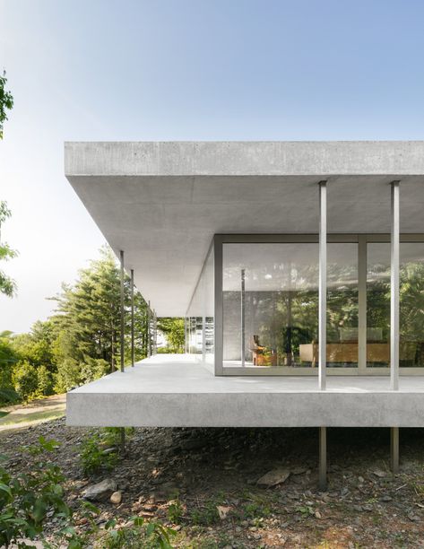 Thomas Phifer, Long Island House, Boulder House, York Castle, Bike Shelter, Hudson Valley New York, Rice University, New Zealand Houses, Corning Museum Of Glass