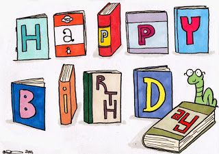 Book Nerds Across America: Happy Book Birthday to Gifted by H.A. ... Card Drawing Ideas, Happy Birthday Book, Happy Birthday Illustration, Male Birthday Cards, Book Program, Book Birthday, Classroom Birthday, Summer Book