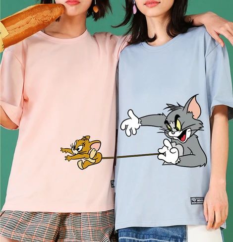 Best Friend Matching Shirts, Couple T Shirt Design, Best Friend T Shirts, Mode Kawaii, Matching Hoodies, T Shirt Painting, Best Friend Outfits, Stylish Hoodies, Bff Outfits