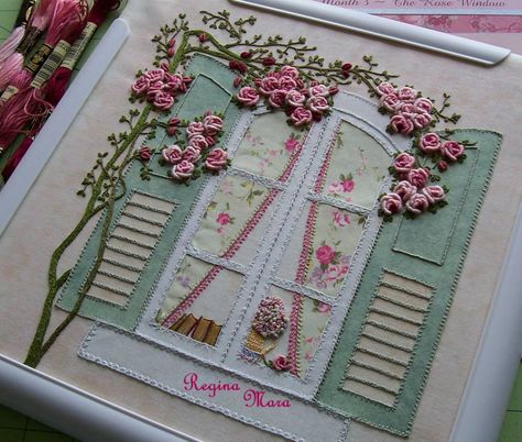 English Country Garden, Garden Quilt, Hand Embroidery Projects, Hand Embroidery Flowers, Brazilian Embroidery, Embroidery Flowers Pattern, Creative Embroidery, 자수 디자인, Sewing Embroidery Designs