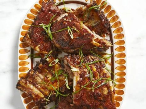 Slow-Cooker Hawaiian Barbecue Ribs Recipe | Food Network Kitchen | Food Network Hawaiian Barbecue, Slow Cooker Ideas, Barbecue Ribs Recipe, Best Slow Cooker Recipes, Slow Cooker Bread, Pumpkin Recipes Healthy, Slow Cooker Vegetarian, Barbecue Ribs, Easy Grilling