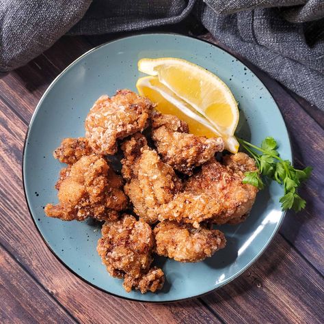 Japanese Fried Chicken (Chicken Karaage) Karage Chicken, Chicken Karaage Recipe, Karaage Recipe, Karaage Chicken, Catalog Photography, Chicken Karaage, Asian Food Photography, Japanese Fried Chicken, Japanese Chicken