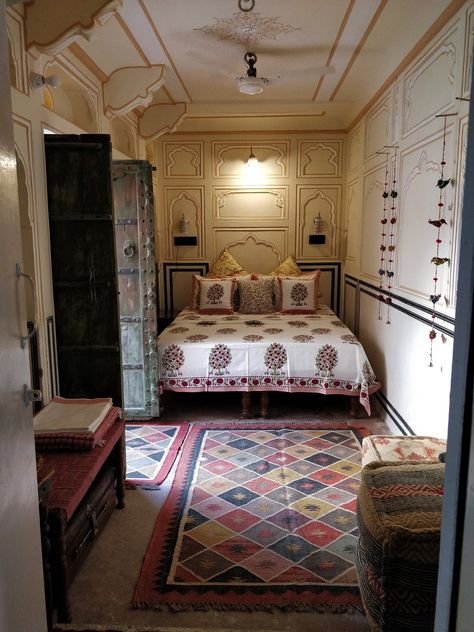 JAIPUR HAVELI (Rajasthan) - Lodge Reviews, Photos, Rate Comparison - Tripadvisor Rajasthani Bedroom, Jaipur House, Inspired Bedroom, Hotel Reviews, Jaipur, Dining Area, Bedroom Ideas, Trip Advisor, Home And Family