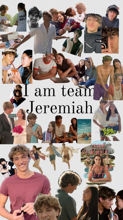 are you team Jeremiah or Conrad? There’s only one right answer.🩷🩷🩷🩷🩷 Team Jeremiah, Team Conrad, Turn Ons