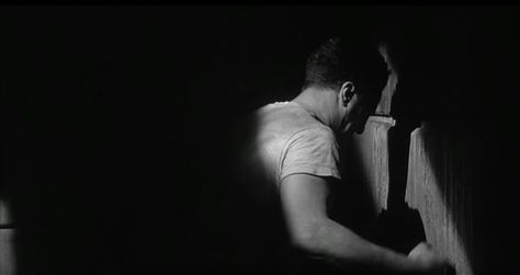 6/12-Raging Bull - Movie frames from Movie CLIP (11/12) - I'm Not An Animal (1980)  Jake La Motta Wall Beating This is the scene from Raging Bull when Jake La Motta enters Florida's Dade County Stockade in 1957. Raging Bull Cinematography, Movie Frames, From Movie, Raging Bull, Movie Clip, Film Stills, An Animal, The Scene, Cinematography