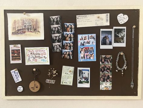 Cork Board Inspo Aesthetic, Pin Board Ideas, Uni Room, Cute Diy Room Decor, Pinterest Room Decor, Wall Board, Cork Board, Room Inspiration Bedroom, Board Ideas