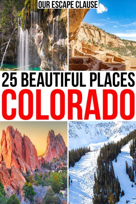 Colorado Places To Visit, Colorado Bucket List, Places In Colorado, Colorado National Parks, Colorado Travel Guide, Road Trip To Colorado, Explore Colorado, Visit Colorado, Colorado Adventures