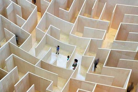 The BIG Maze Opens at the National Building Museum http://www.arch2o.com/the-big-maze-opens-at-the-national-building-museum/ Maze Architecture, National Building Museum, Temporary Architecture, Labyrinth Maze, Maze Design, Photo Exhibition, Architect Magazine, Kids Gym, Bjarke Ingels