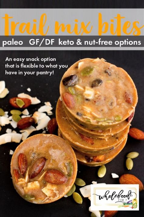 Paleo Trail Mix, Smart Sweets, Paleo Kids, Whole30 Meals, Cave Woman, Df Recipes, Clean Desserts, Low Carb Meats, Paleo Muffins