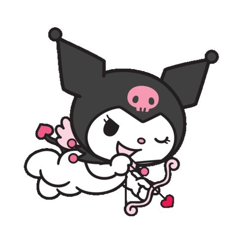 Charming Kuromi Sticker by Sanrio Korea for iOS & Android | GIPHY Hello Kitty Desenho, Hello Kitty Games, Kawaii Culture, App Ikon, Arte Gif, Melody Hello Kitty, Hello Kitty Characters, Kitty Drawing, Hello Kitty Drawing