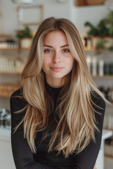 Golden Brown And Blonde Hair, Warm Lowlights For Blondes, Dark Brown Hair With Lowlights, Rich Girl Hair, Brown Hair Makeup, Brown Hair With Lowlights, Honey Blonde Hair Color, Hair With Lowlights, Golden Highlights