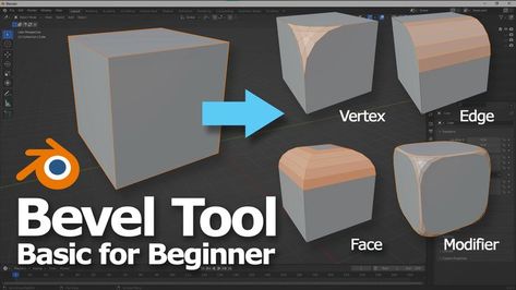 This video shows the quick tips how to make Blender bevel tool in Blender. Hope this helps. Blender 3d Beginner, Blender Ideas For Beginners, Blender 3d Modeling Tips, Blender Tips 3d, Blender Project Ideas, Blender Shortcuts, 3d Blender Tutorials, Blender Objects, Blender Beginner