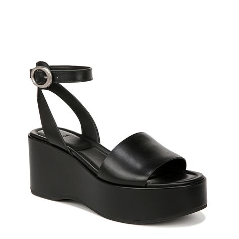 PRICES MAY VARY. Women's platform wedge sandals with ankle strap Adjustable ankle strap with buckle closure 3 inch wedge heel with 1 inch platform for stability and ease Platform sandals for women with leather upper and lining with rubber sole for traction Chunky leather sandal with wrapped platform heel for all day comfort and style Chunky Leather Sandals, Warm Fits, Black Platform Sandals, Black Platform, Platform Heel, Black Wedges, Platform Wedge Sandals, Sandals For Women, Chunky Heel