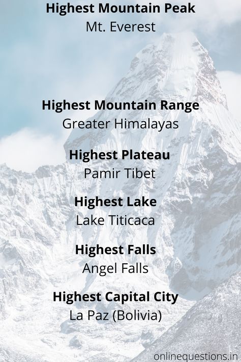 General Science Knowledge, General Knowledge Facts The World, General Knowledge Quiz With Answers, Extra Knowledge, General Knowledge Questions And Answers, General Knowledge Test, General Knowledge Quiz Questions, General Knowledge For Kids, Upsc Notes