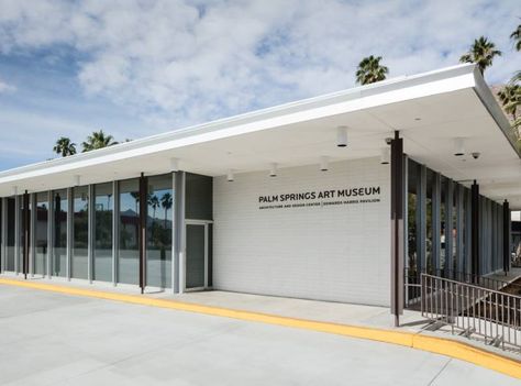 Visit Palm Springs Art Museum Architecture and Design Center | Palm Springs Art Museum Art Museum Architecture, Downtown Palm Springs, Palm Springs Architecture, Palm Springs Art, Midcentury Architecture, Museum Architecture, Architecture And Design, Design Museum, Design Center