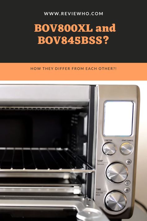 Breville BOV800XL and BOV845BSS. What are the differences and similarities between both convection ovens Breville Toaster Oven, Breville Oven, Breville Toaster, Convection Ovens, Smart Oven, What Is The Difference Between, Convection Oven, Toaster Oven, The Two