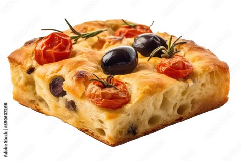 Focaccia Illustration, Dnd Food, Food Clipart, Focaccia Bread, Background Png, Menu Design, Bruschetta, Food Art, Adobe Stock