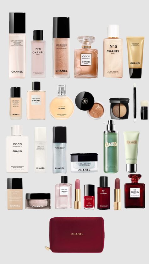 #chanel #chanelitgirl #chanelaesthetic #chanelmodel #skincare #skincareroutine #skincareproducts #itgirl #itgirlaesthetic #french #france Realistic Wishlist, Chanel Skincare, Glamour Makeup Looks, Channel Makeup, Chanel Aesthetic, Chanel Set, Glamour Makeup, Chanel Model, Face Care