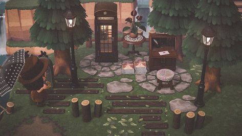 𝚐 ☾ on Twitter: "Rainy days at the post office ✉️… " Dark Fairy Core, Fairy Core Aesthetic, Cottagecore Ideas, Cottagecore Animal Crossing, Dark Cottage Core, Cottagecore Witch, Bear Island, Motif Acnl, Dark Acadamia