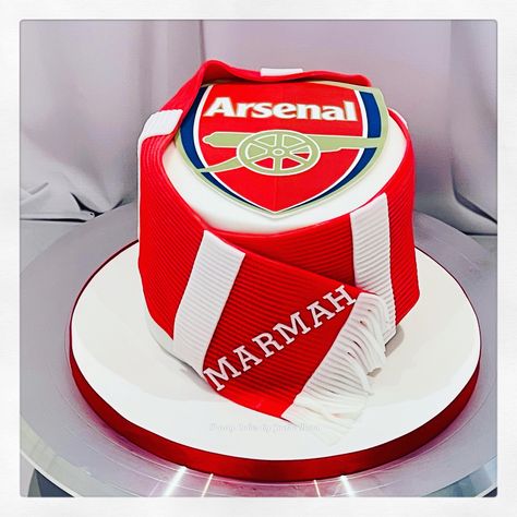 Arsenal Cake, Sassy Cakes, 40th Cake, Mens Birthday, Birthday Cakes For Men, Cakes For Men, Sugar Paste, Homemade Cakes, Yummy Cakes