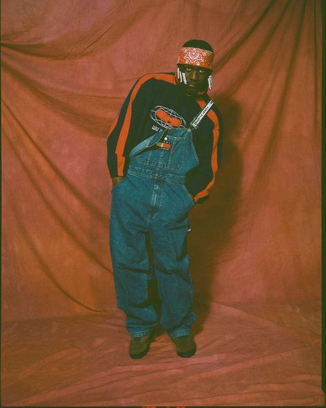 90s Black Men, Black American Culture, Fashion Inspo Casual, Men 90s, Black Men Fashion Urban, Y2k Fits, Rapper Outfits, Overalls Men, Mens Summer Outfits