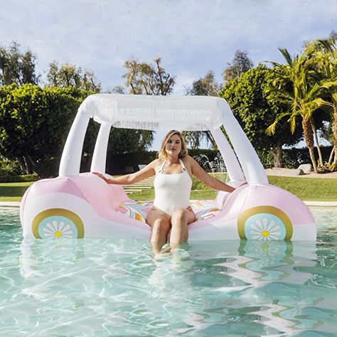 FUNBOY & Barbie Official Pool Float Collection, Including The Barbie Golf Cart Pool Float, Perfect for a Summer Pool Float Party Barbie Luxury, Summer Pool Floats, Pool Rafts, Barbie Summer, Inflatable Pool Floats, Kiddie Pool, Malibu Barbie, Barbie Party, Pool Floats