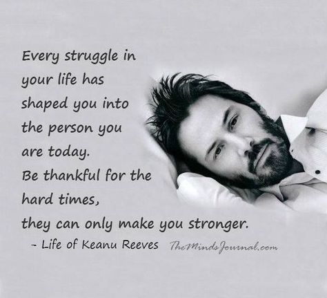 Life Is Cruel To Us Sometimes, But We Can Choose Not To Be Knocked Down Keanu Reeves Quotes, Life Struggles, Quotes Thoughts, Sister Quotes, Be Grateful, Quotes Life, Hard Times, Quotable Quotes, Keanu Reeves