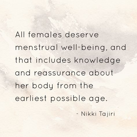 “All females deserve menstrual well-being, ans that includes knowledge and reassurance about her body from the earliest possible age.” - Nikki Tajiri #quotes #quotestoliveby #womensday #internationalwomensday #menstrual #wellbeing Menstrual Quotes, Nikki Tajiri, Hormonal Quotes, Wellness Quotes, Feminine Energy, Well Being, Quotes To Live By, Google Images, Poetry