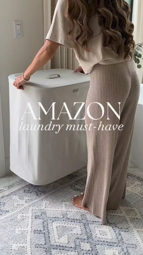 Laundry Routine, House Organisation, Amazon Home Decor, Laundry Day, Apartment Decor Inspiration, Laundry Room Organization, Home Organization Hacks, Laundry Room Design, Laundry Hamper