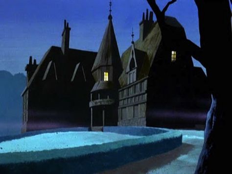 Former Disney & Hanna-Barbera artist Walt Peregoy contributed his background paintings to numerous successful pictures, including the Mouse House’s 1959 classic movie, Sleeping Beauty. He was also an artist on multiple Scooby-Doo episodes and specials—particularly the spooky ones that found the motley gang in eerie houses battling invisible foes. Spooky Background, Scooby Doo Mystery Inc, Scooby Doo Mystery Incorporated, Scooby Doo Mystery, Morning Cartoon, Up Book, Cartoon Background, Lost Art, Haunted Places