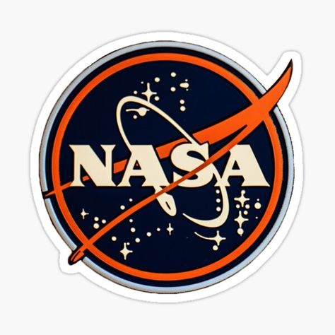 Nasa Stickers, Senior Jackets, Nasa Logo, Logo Type, Decorate Notebook, Star Stickers, Coloring Stickers, Glossier Stickers, Printable Stickers