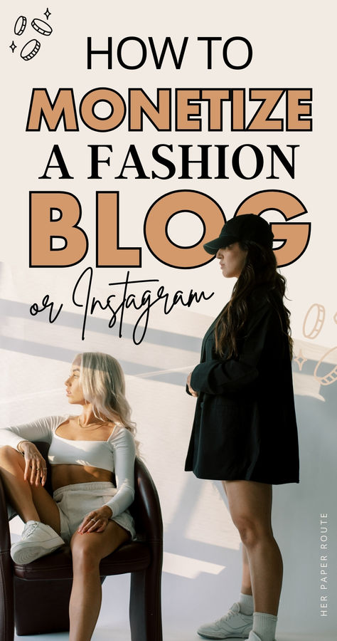 Looking for some clear-cut advice on how to monetize a fashion blog or fashion-focused Instagram account? I've got you sister. No matter if you have been blogging for a while and already have solid traffic, or if you are just starting out; these strategies are here for you. Plus, most of the strategies discussed do not need a high amount of traffic or leads to start generating income. But the more you have, means the more you can earn. Affiliate Marketing Blog, Earn Money Blogging, Blog Strategy, Display Advertising, Starting A Podcast, Fashion Blogs, Managing Finances, Creating Content, Sponsored Posts