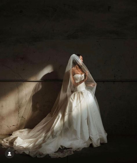 Bridal Portraits Aesthetic, Pictures Of Weddings, Wedding Dress Details Photography, Dreamy Wedding Pictures, Editorial Bride Photos, Bridal Portrait Ideas Unique, Chic Wedding Aesthetic, Editorial Bridal Shoot, Bride Veils