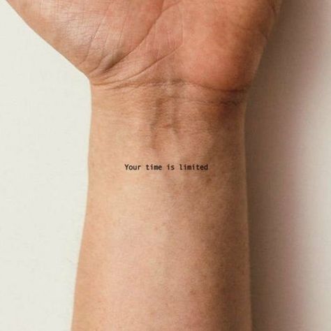 Tattoos Quotes Meaningful, Tattoo Sentences, Arm Tattoos Lettering, Personalized Tattoos, Tattoos Neck, Tattoos Fonts, Letter Tattoos, Tattoos Back, Spinal Tattoo