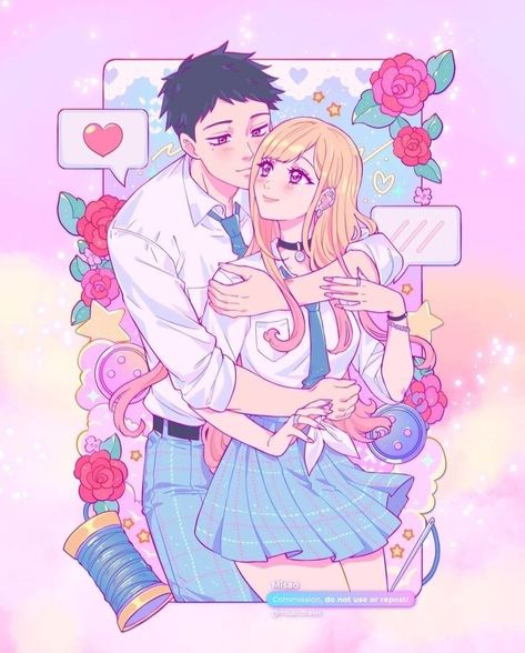 Art Speedpaint, Walpapers Cute, Cutest Couples, Shojo Anime, Gamers Anime, My Dress Up Darling, Dress Up Darling, Anime Fandom, Cute Art Styles