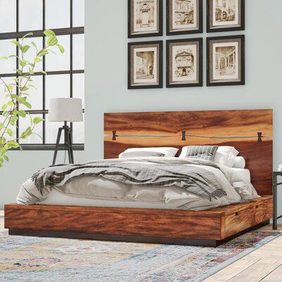 Bed Designs With Storage, Diy Platform Bed, Wood Bed Design, Wood Platform Bed Frame, Storage Platform Bed, Wooden Bed Design, Modern Platform Bed, Storage Platform, Platform Bed With Storage