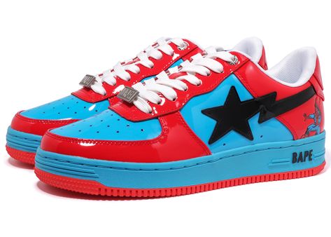 Bape Shoes, Bape Sneakers, Bape Sta, Bape Hoodie, Ape Bape, Marvel Logo, Bathing Ape, Swag Shoes, Hot Sneakers