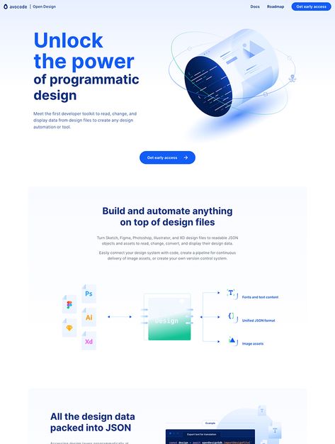 Blox landing page design inspiration - Lapa Ninja Web Developer Portfolio Website, Web Developer Portfolio, Interactive Web Design, Landing Page Design Inspiration, Best Landing Page Design, Website Design Inspiration Layout, App Design Layout, Landing Page Inspiration, Best Landing Pages