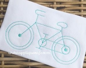 Vintage Bike Embroidery Design Bike Embroidery, Embroidery Vintage, Vintage Bicycle, Handmade Embroidery Designs, Embroidery Stitches Tutorial, Paper Embroidery, Machine Embroidery Applique, Vintage Bike, Sewing Embroidery Designs