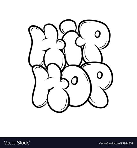 Hip Hop Desenho, Wall Graffiti Ideas, Easy Graffiti Art, Hiphop Graffiti, Package Template, Party Illustration, Hip Hop Street Style, Graffiti Art Letters, Skull Sleeve Tattoos