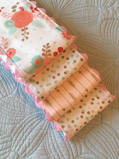 Homemade Burp Cloths, Quilts Easy, Baby Burp Rags, Burp Cloth Tutorial, Burp Cloths Diy, Burp Cloth Patterns, Burb Cloth